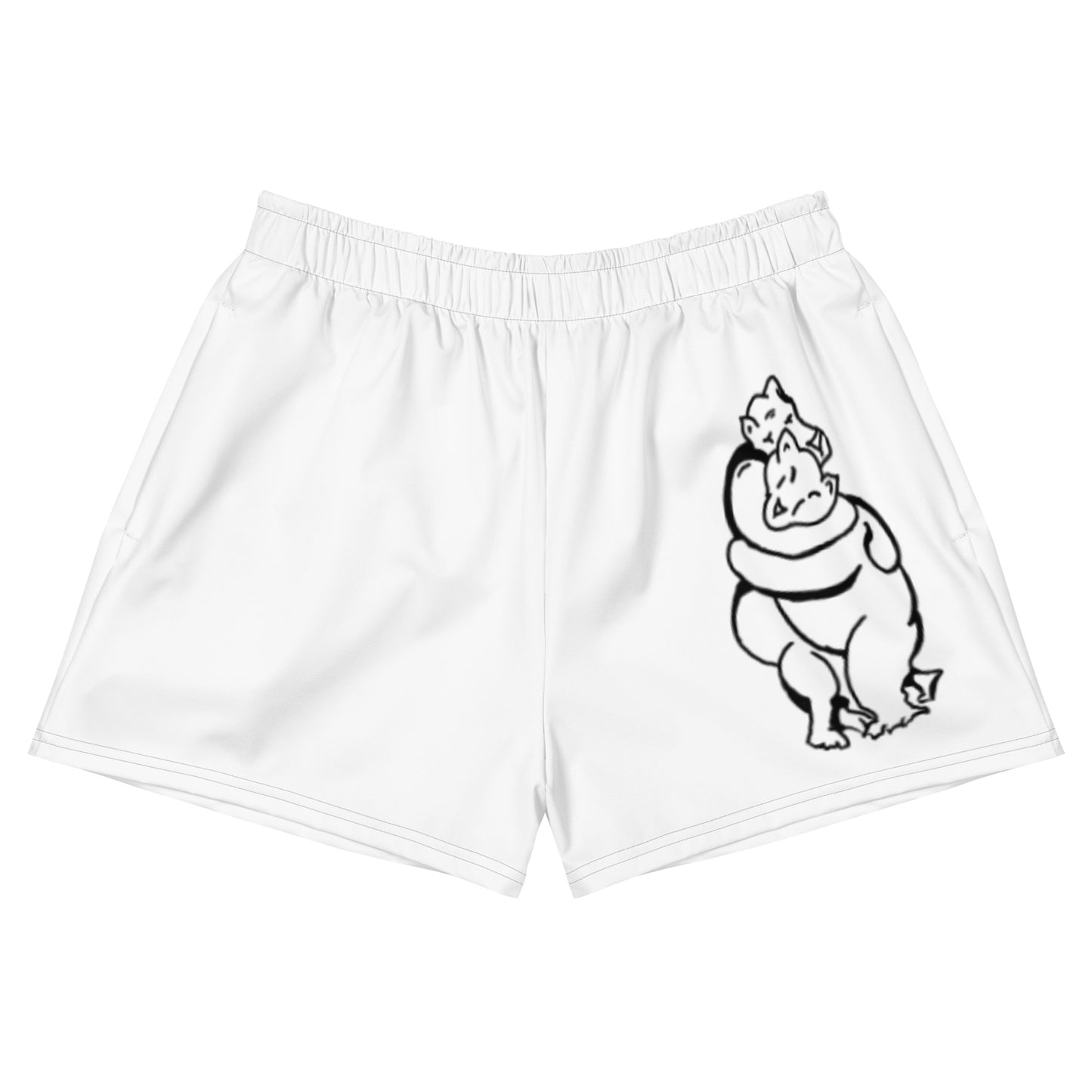 Bearhuggy Women’s Recycled Athletic Shorts