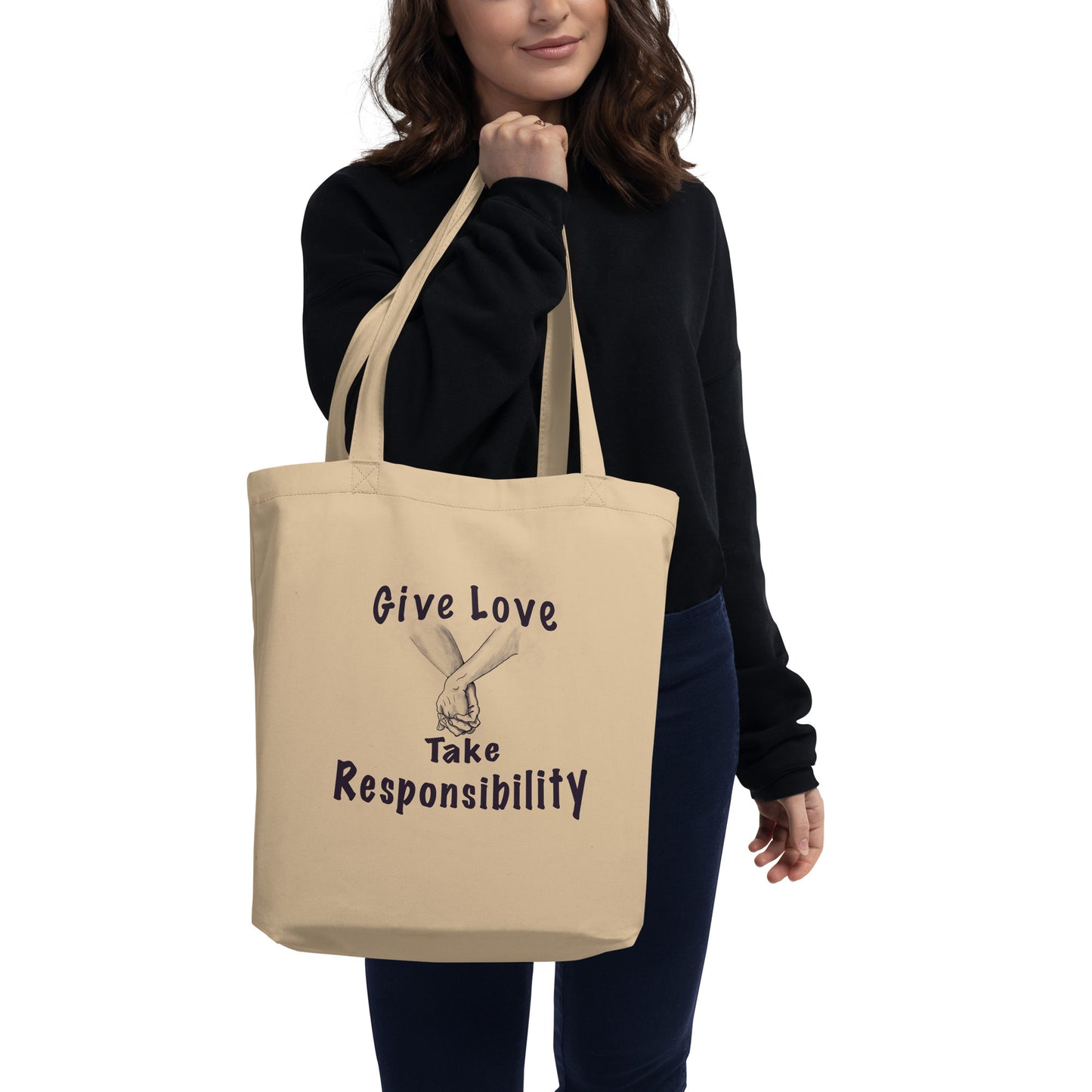 Give Love Eco Tote Bag