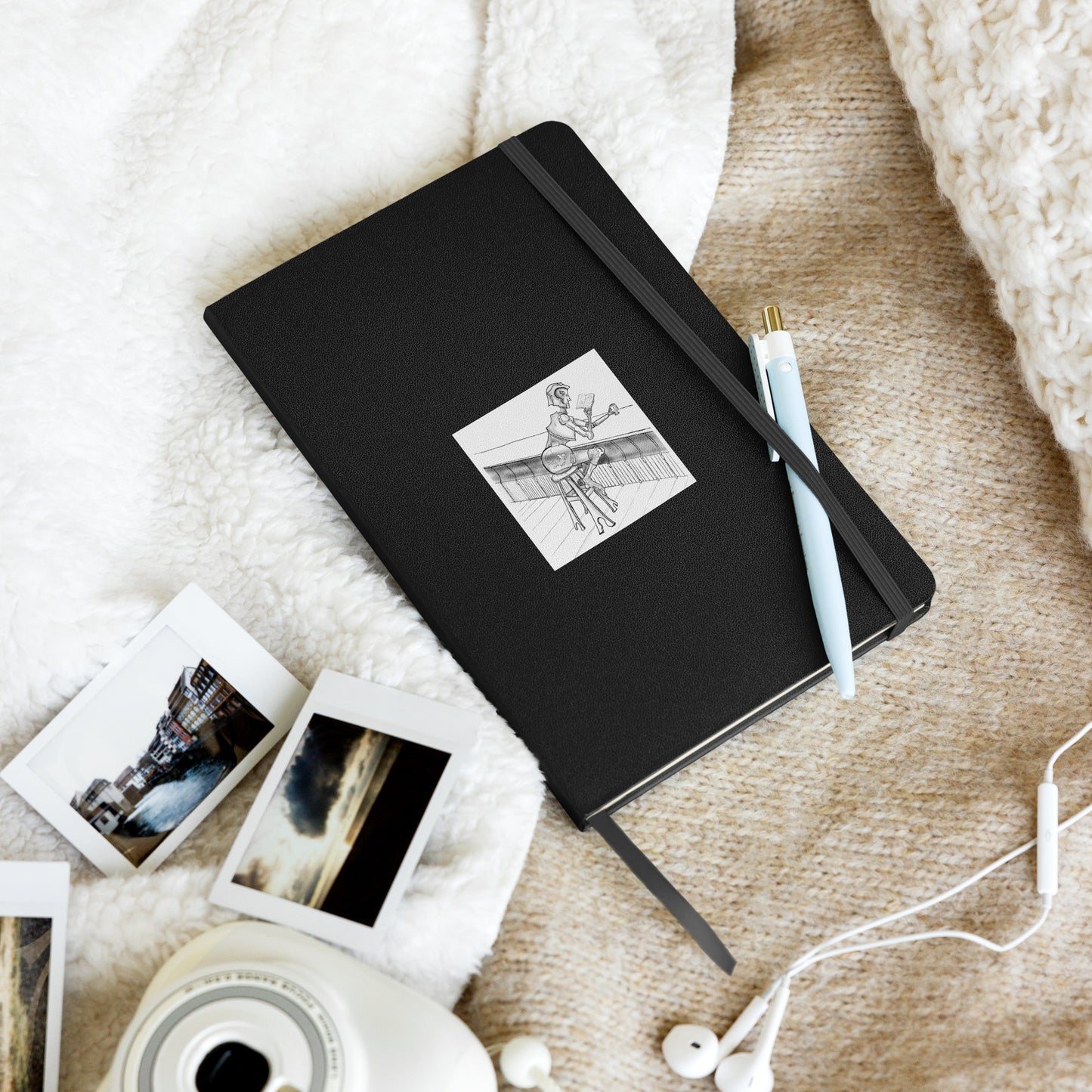 Machine Learning Hardcover bound notebook