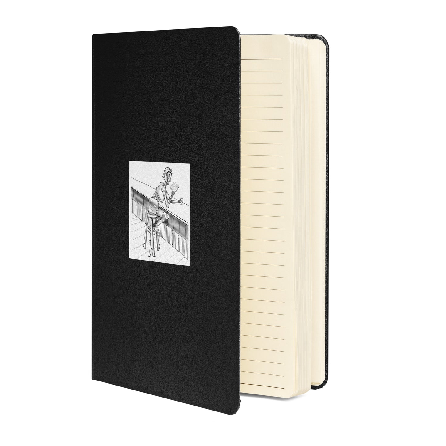 Machine Learning Hardcover bound notebook