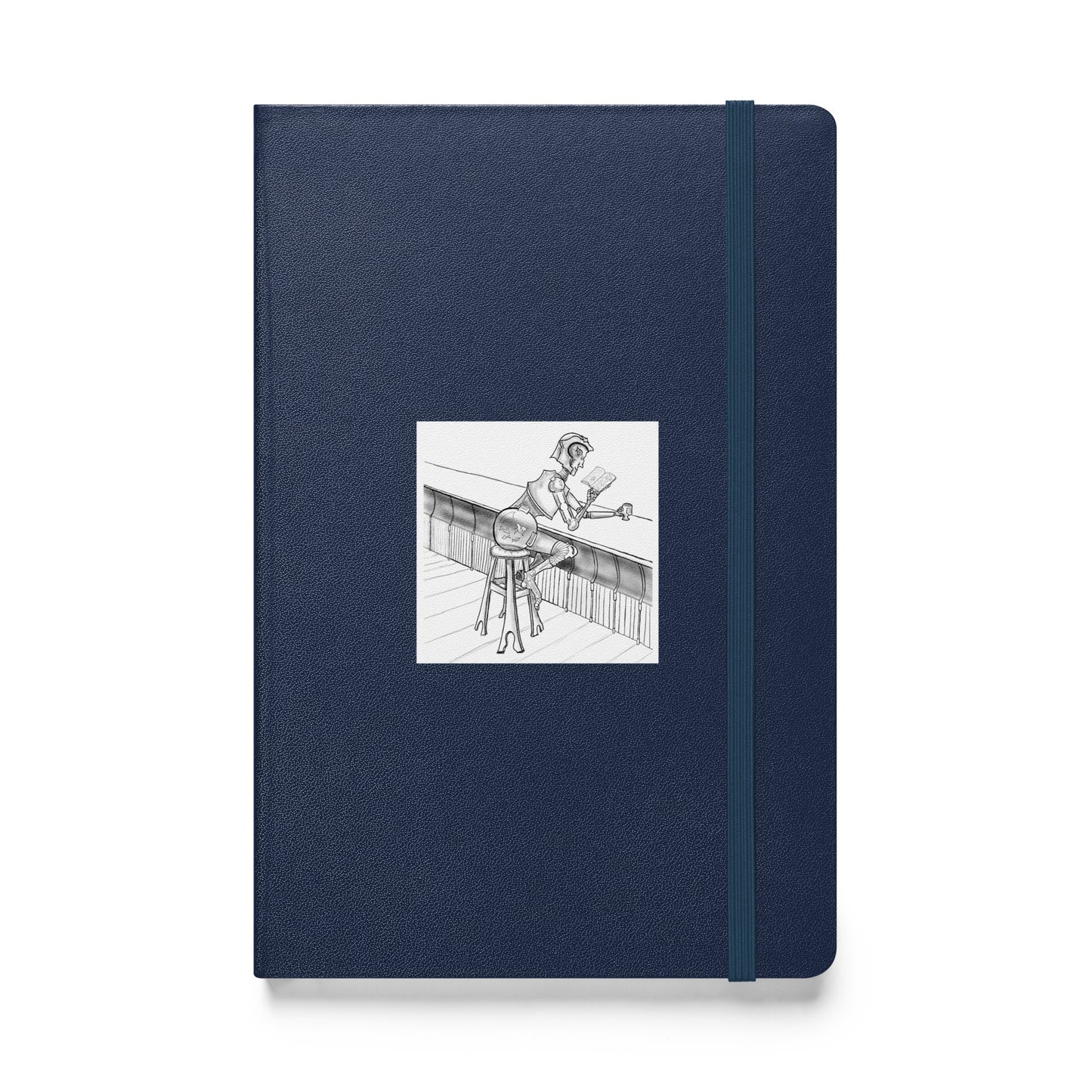 Machine Learning Hardcover bound notebook