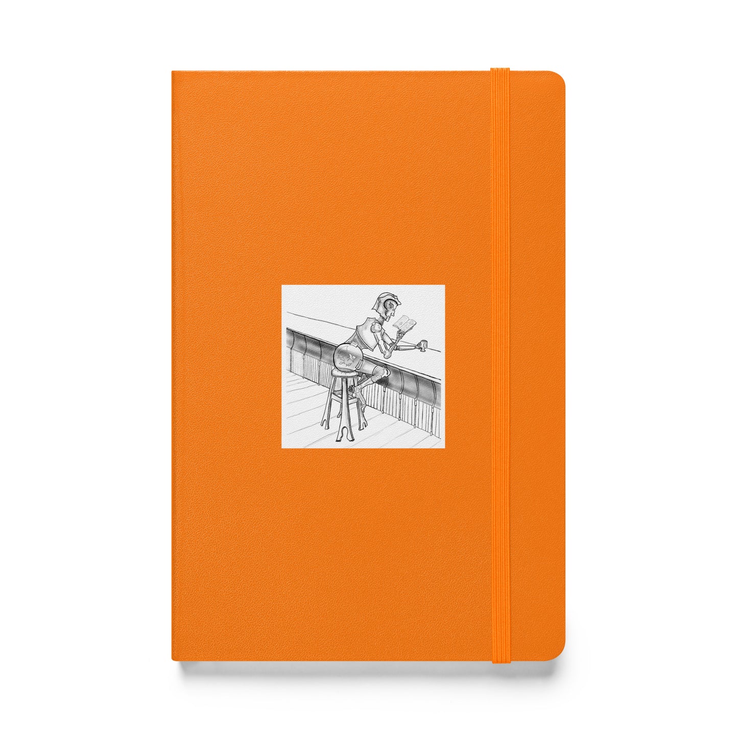 Machine Learning Hardcover bound notebook