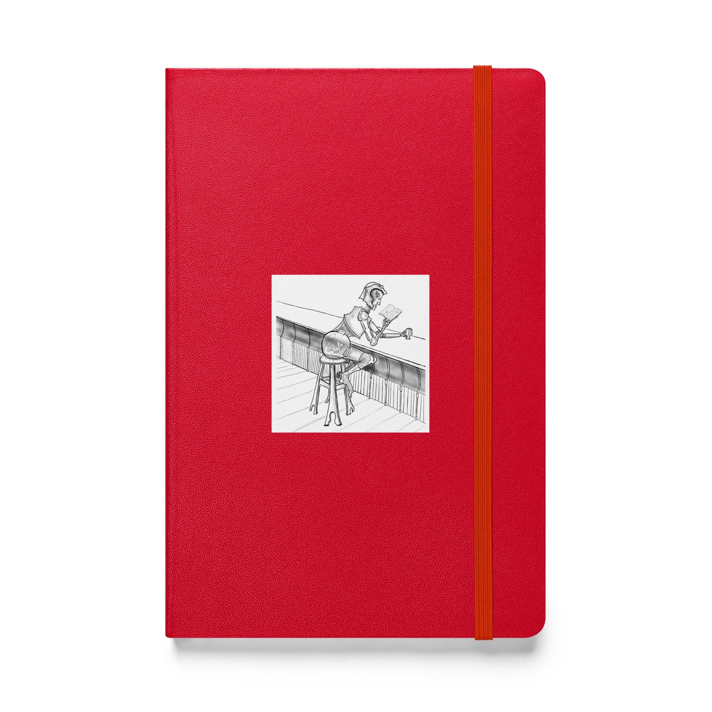 Machine Learning Hardcover bound notebook