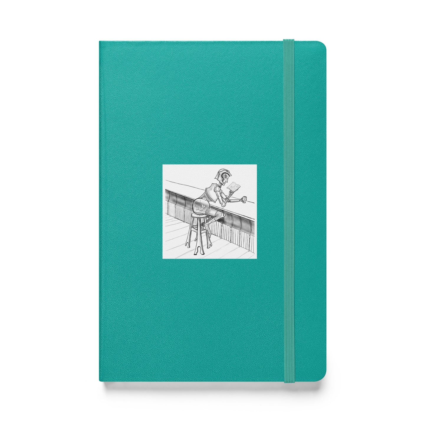 Machine Learning Hardcover bound notebook