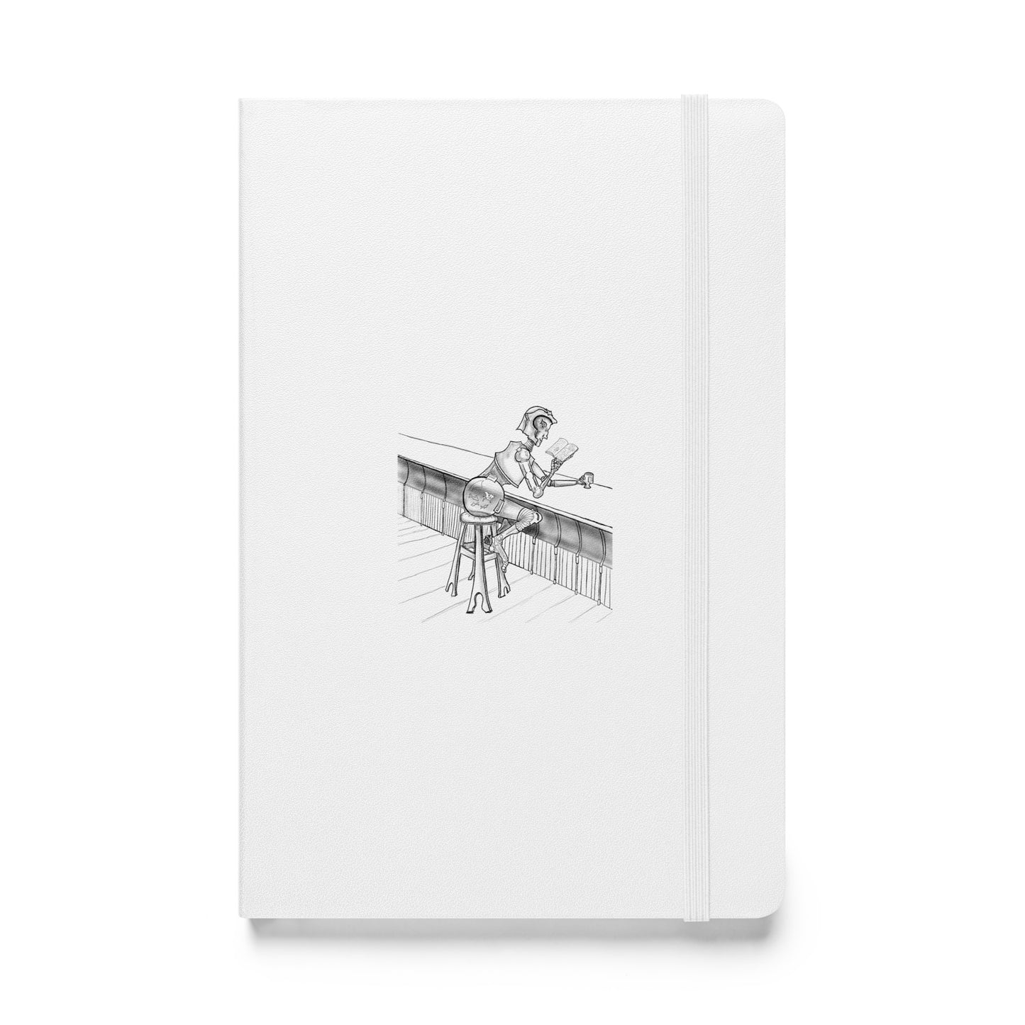 Machine Learning Hardcover bound notebook