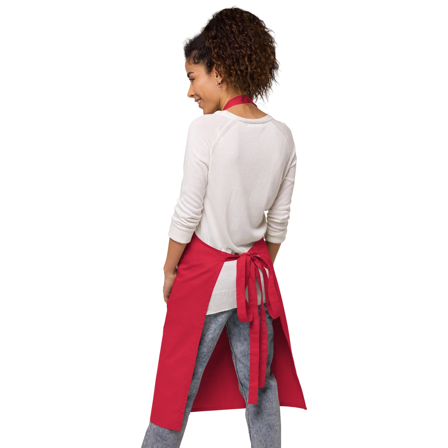 Draconis Amori Organic Cotton apron (red)