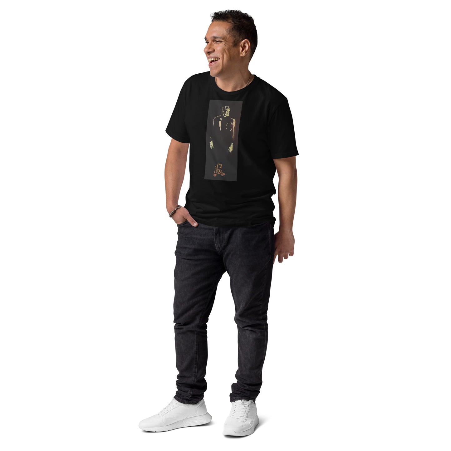 "Boots" Unisex organic cotton t-shirt