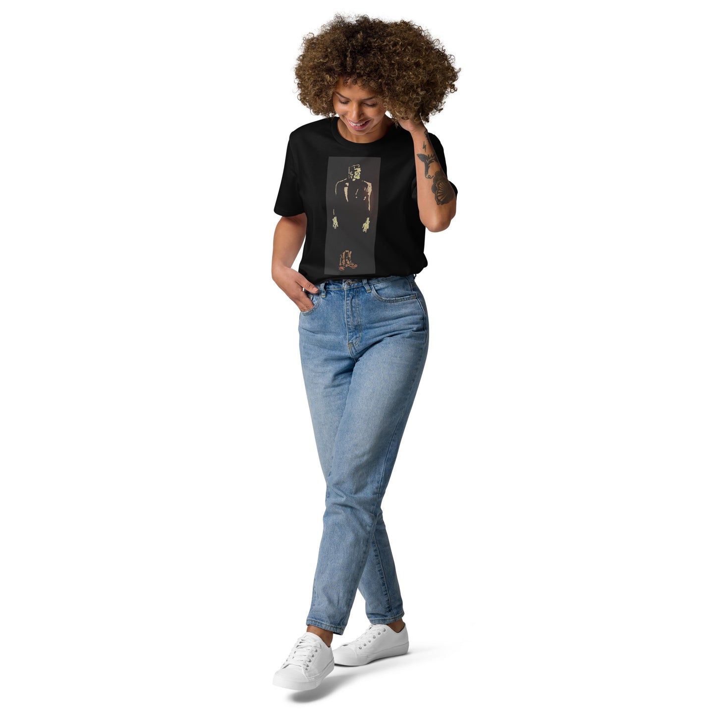 "Boots" Unisex organic cotton t-shirt