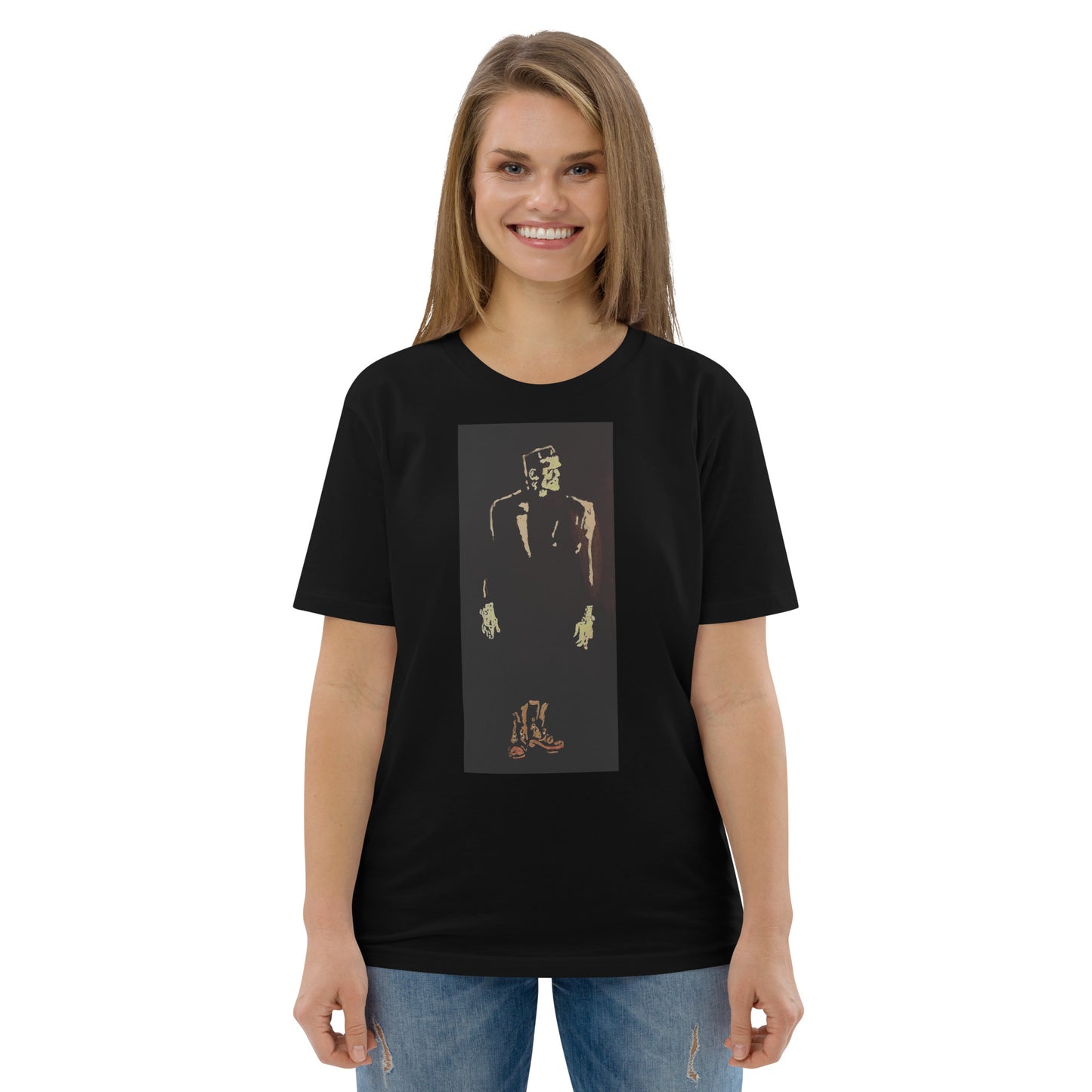 "Boots" Unisex organic cotton t-shirt