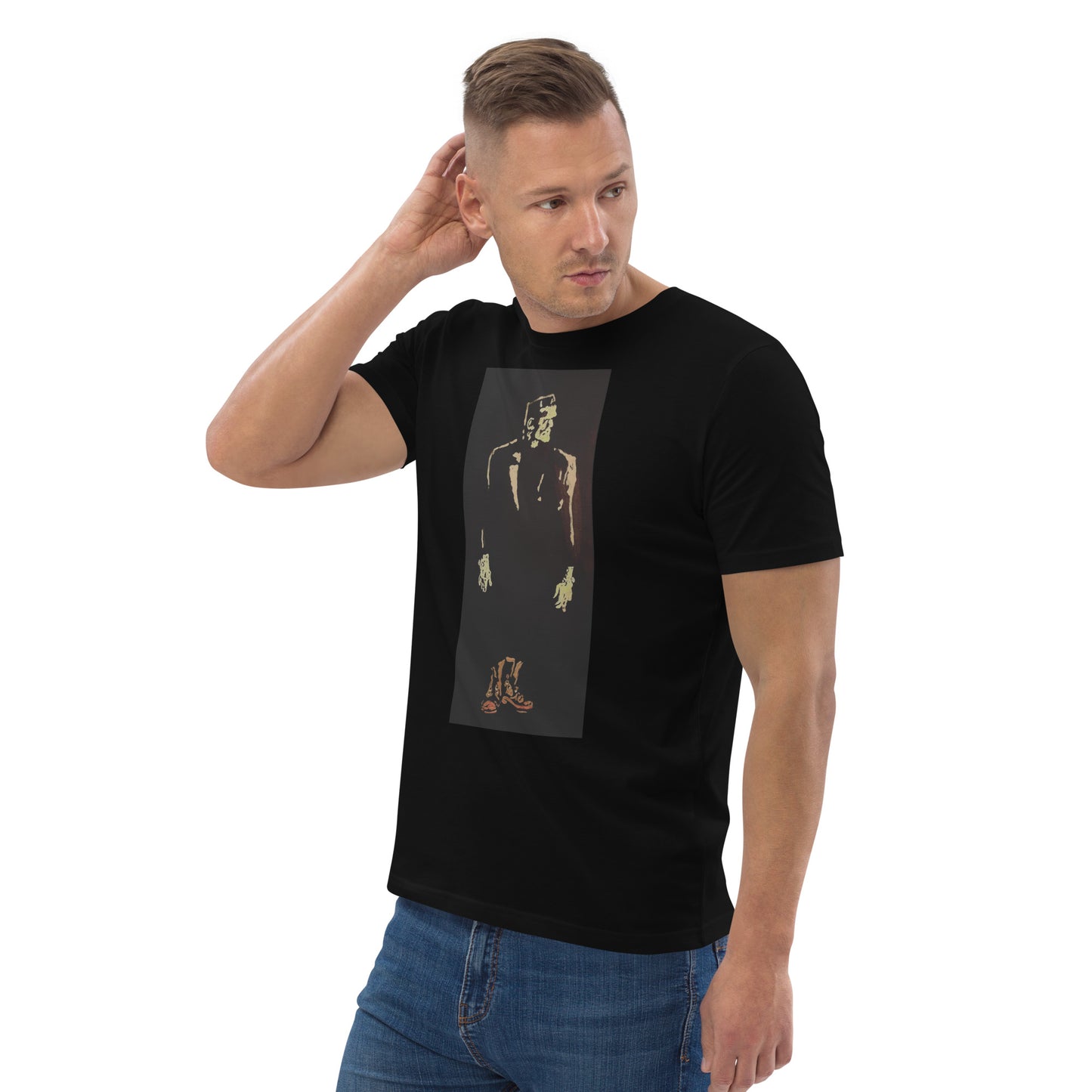 "Boots" Unisex organic cotton t-shirt