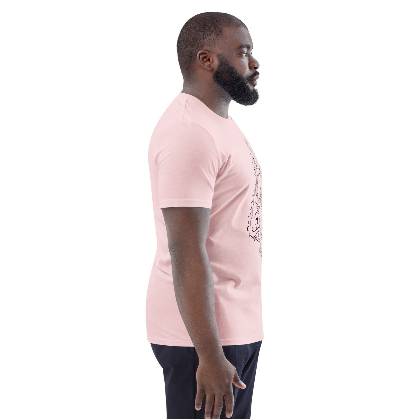 Draconis Amori Unisex organic cotton t-shirt (dark on light)