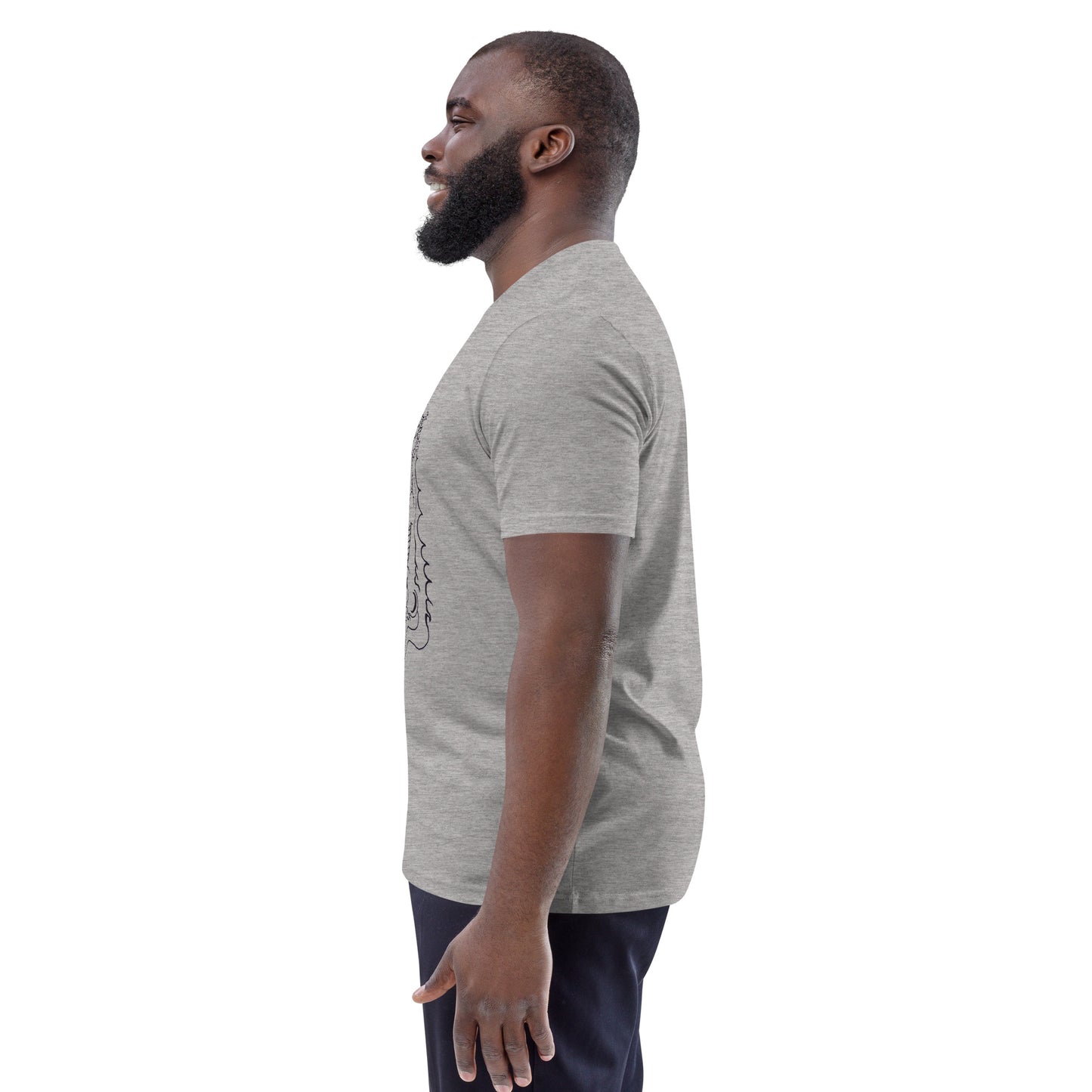 Draconis Amori Unisex organic cotton t-shirt (dark on light)