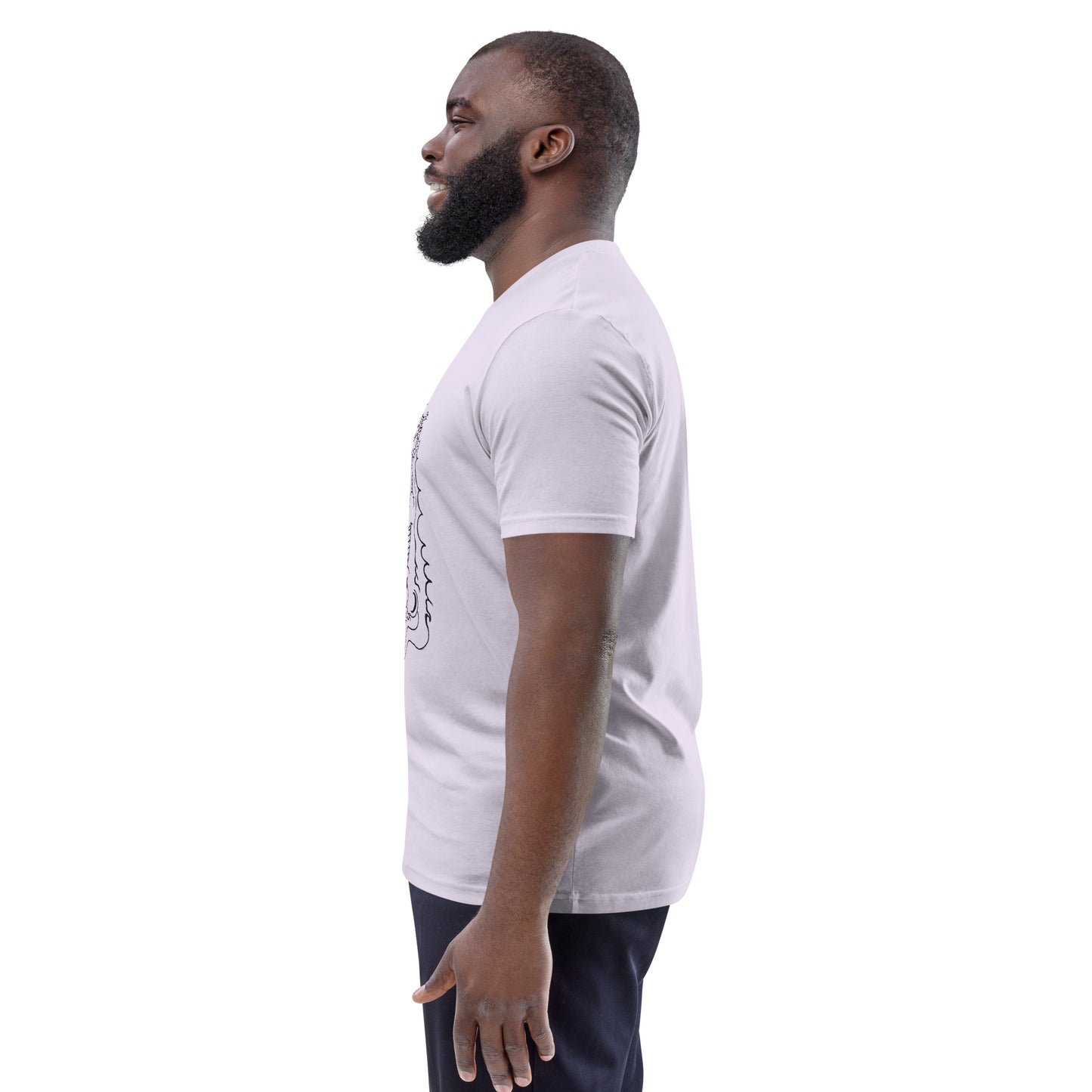 Draconis Amori Unisex organic cotton t-shirt (dark on light)