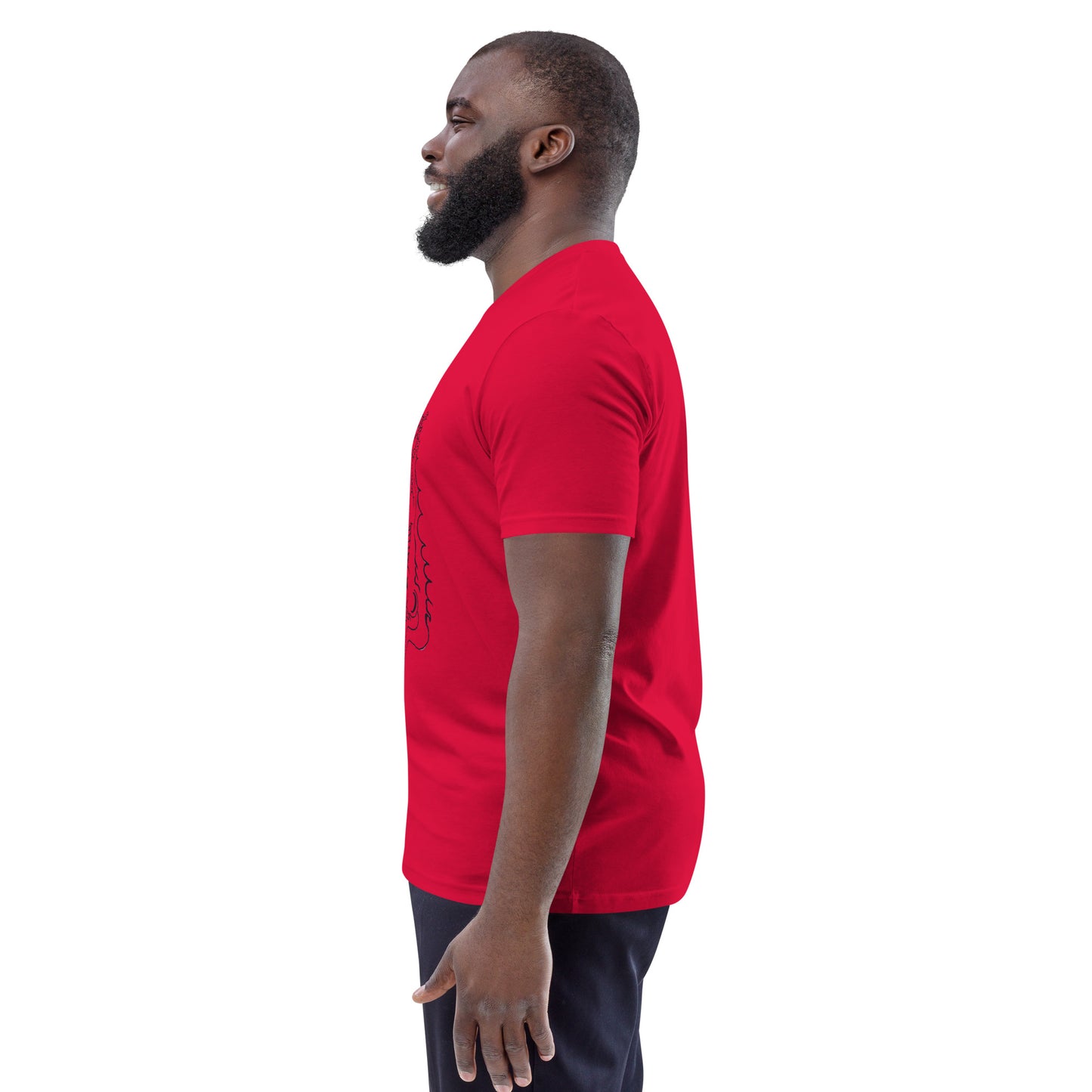 Draconis Amori Unisex organic cotton t-shirt (dark on light)