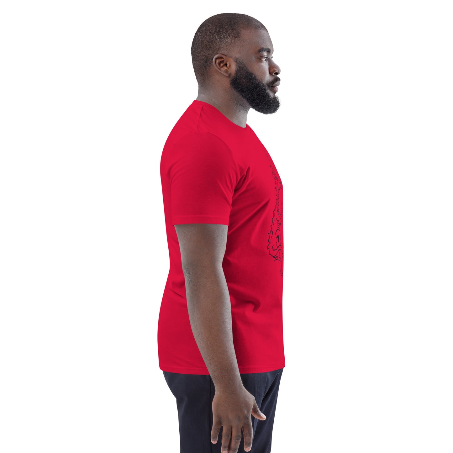 Draconis Amori Unisex organic cotton t-shirt (dark on light)