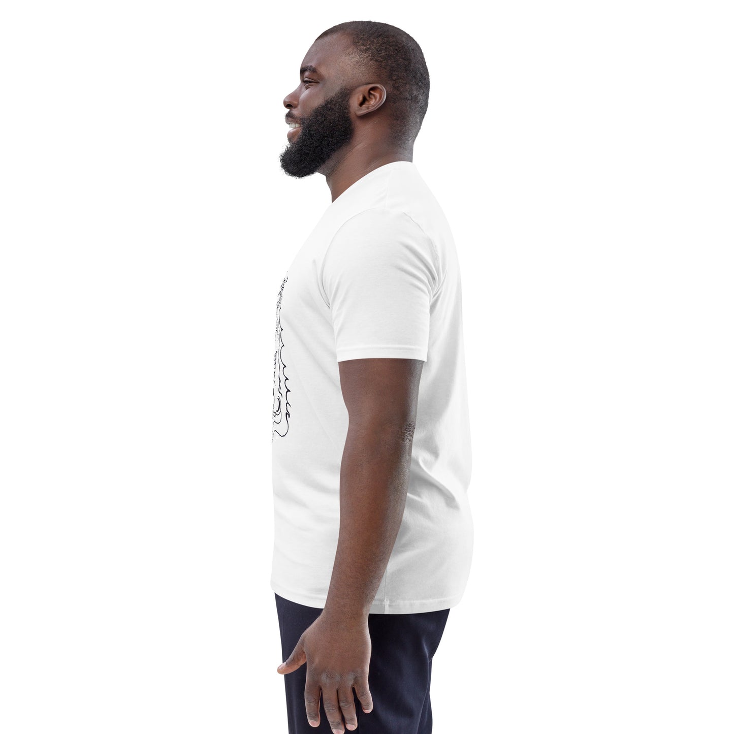 Draconis Amori Unisex organic cotton t-shirt (dark on light)