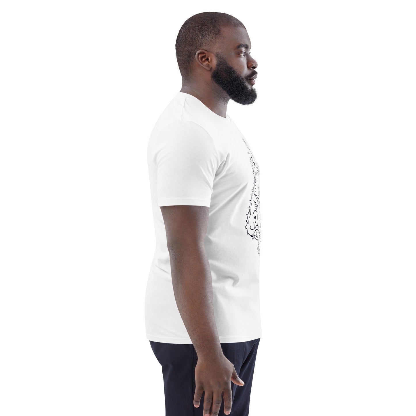 Draconis Amori Unisex organic cotton t-shirt (dark on light)