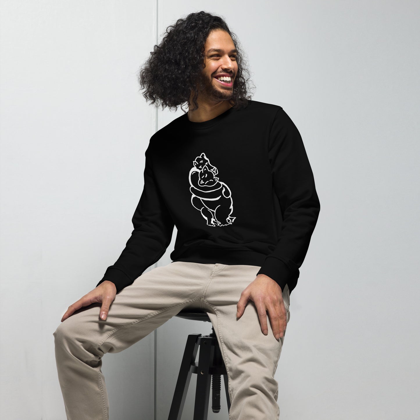 Bearhuggy Unisex organic sweatshirt