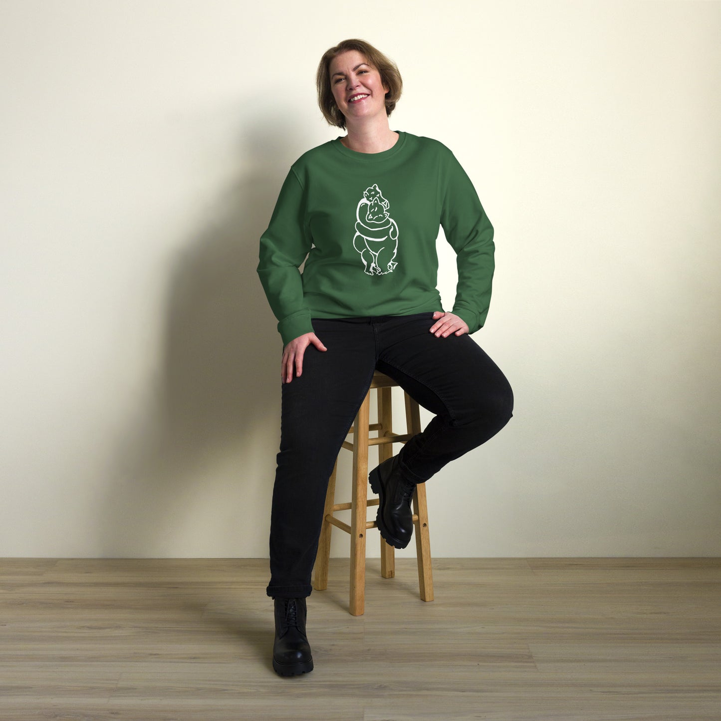 Bearhuggy Unisex organic sweatshirt